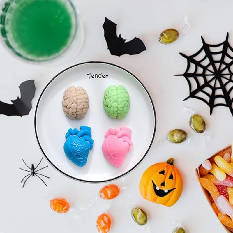 Candle Supplies Store - Human Brain And Heart Silicone Molds