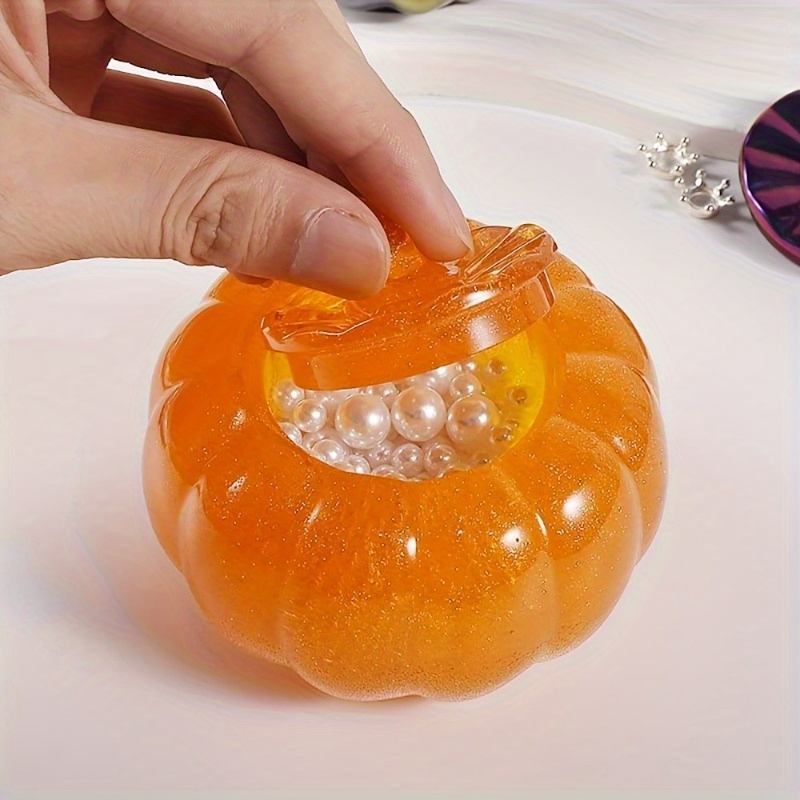 2pcs Pumpkin Jar Silicone Mold - Candle Holder Supplies ulasan dan harga