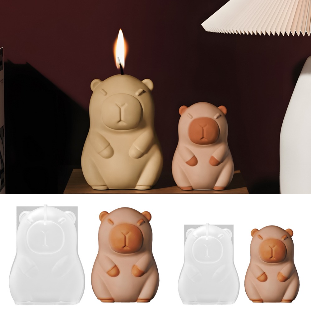 Standing Capybara Scent Candle - Candle Supplies Store ulasan dan harga