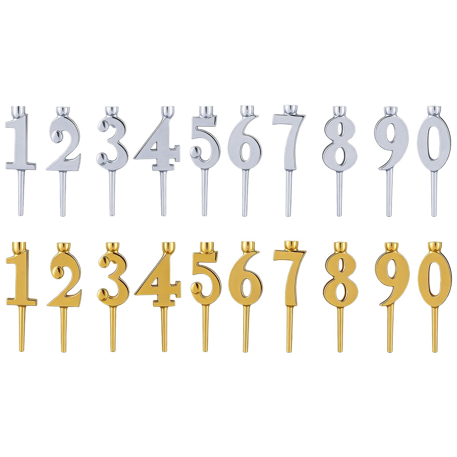 Number Birthday Candle Holders - Candle Holder Supplies ulasan dan harga