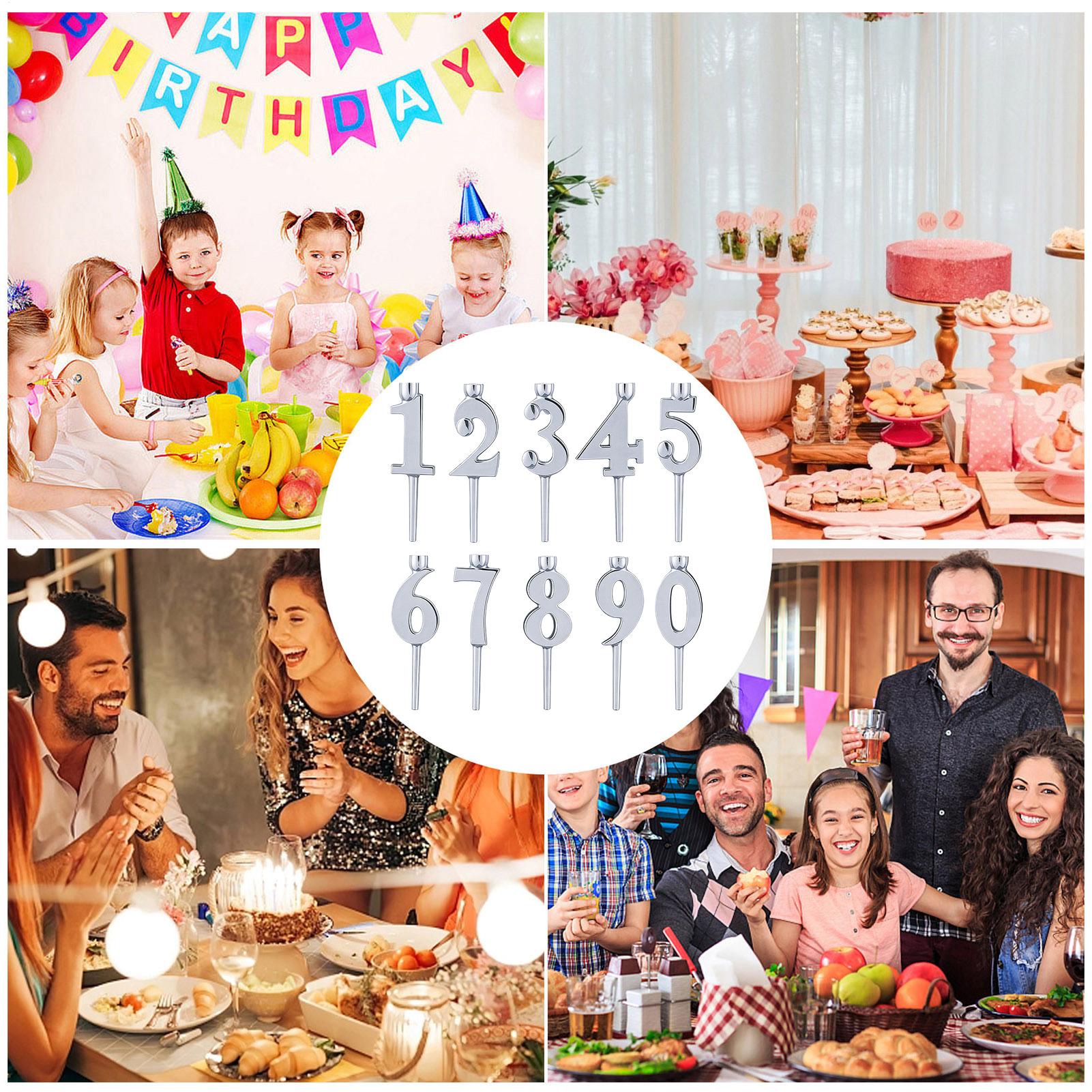 Number Birthday Candle Holders - Candle Holder Supplies ulasan dan harga
