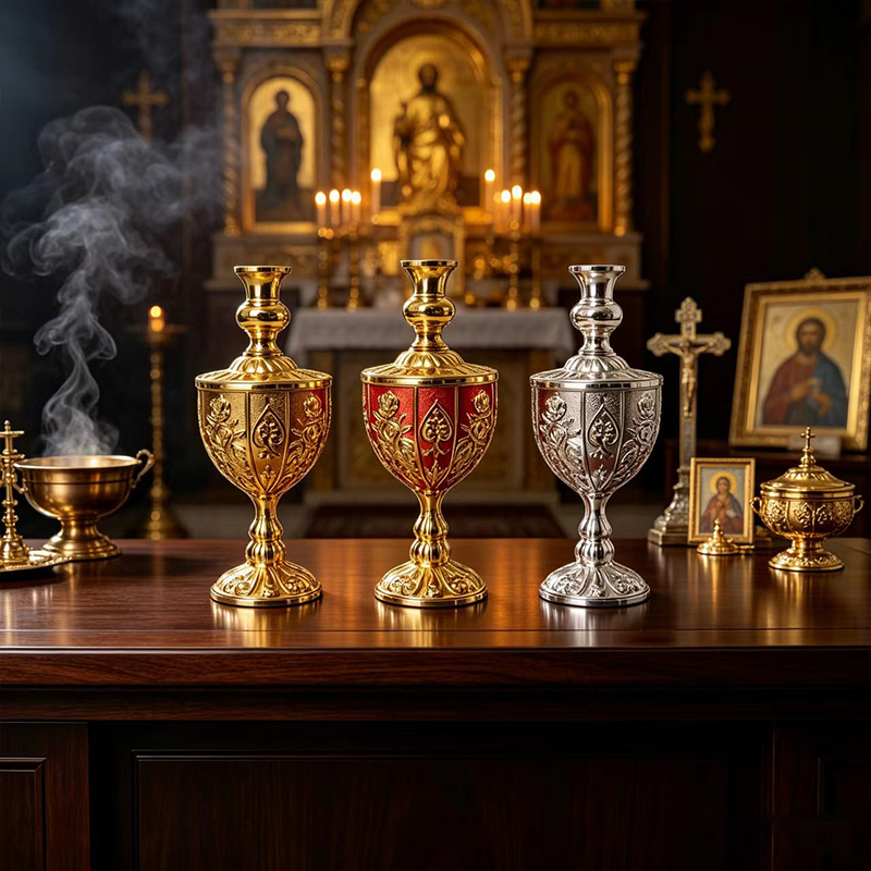 Catholic Orthodox Vigil Lamp R - Candle Holder Supplies ulasan dan harga