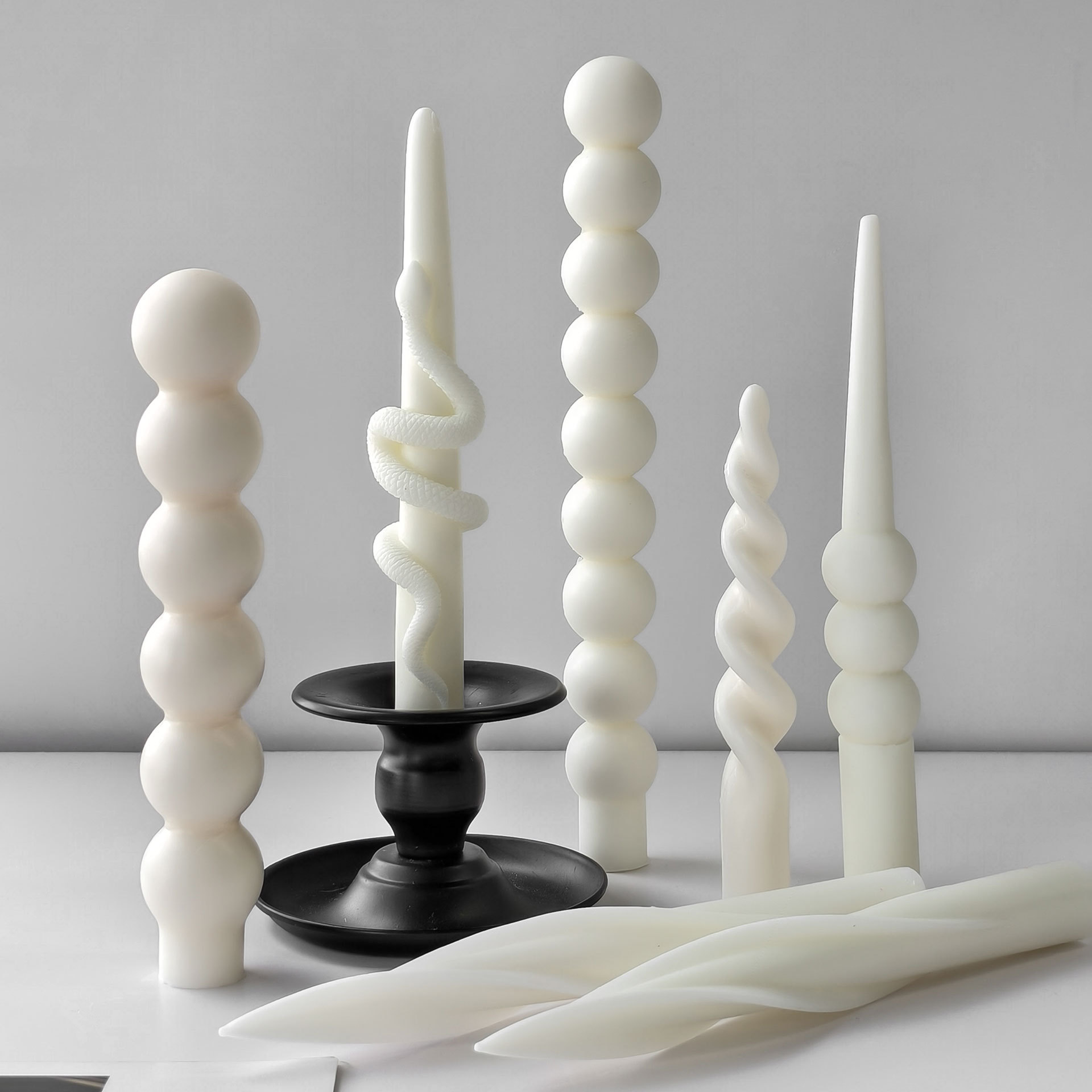 Geometric Long Rod Candle Mold - Candle Supplies Store ulasan dan harga