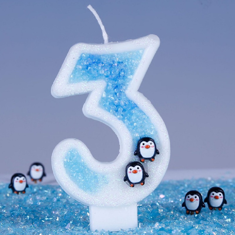 Blue Children's Birthday Candl - Candle Supplies Luxury ulasan dan harga