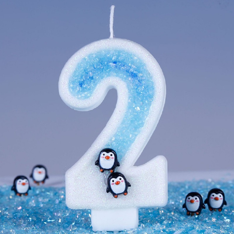 Blue Children's Birthday Candl - Candle Supplies Luxury ulasan dan harga
