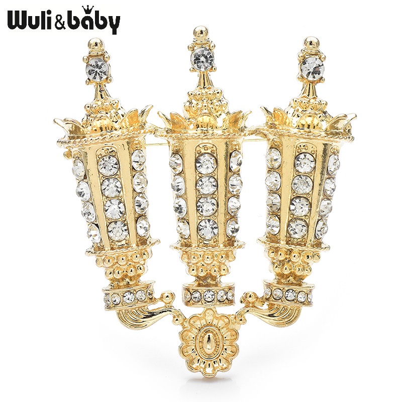 Wuli&baby Luxury Rhinestone Ca - Candle Supplies Luxury ulasan dan harga