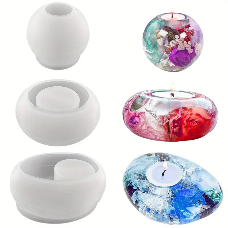Tealight Candle Holder Resin S - Candle Holder Supplies ulasan dan harga