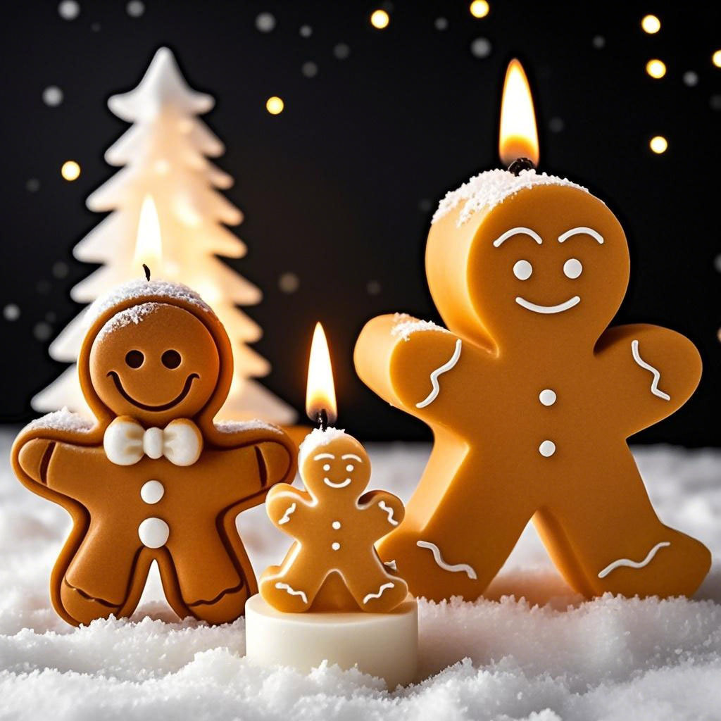 DIY Cartoon Gingerbread Man Si - Candle Supplies Store ulasan dan harga