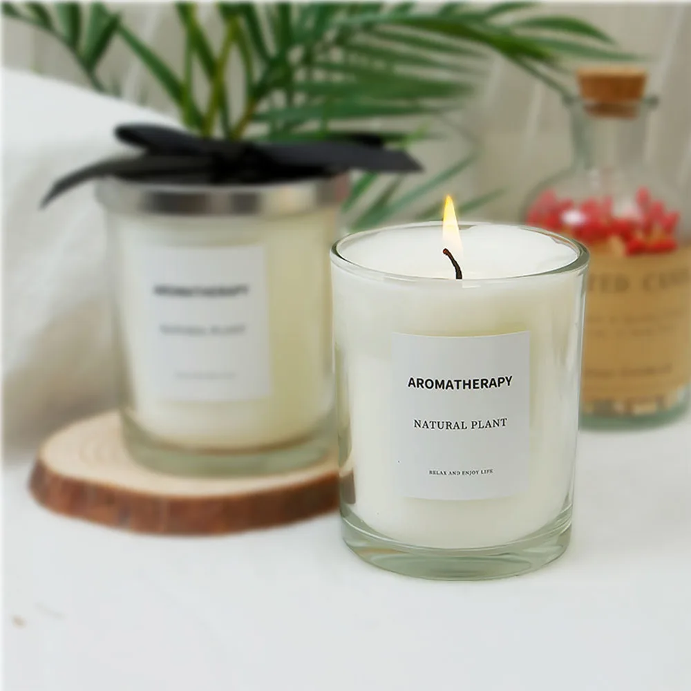 Luxury Glass Candle Jar Black  - Candle Supplies Luxury ulasan dan harga