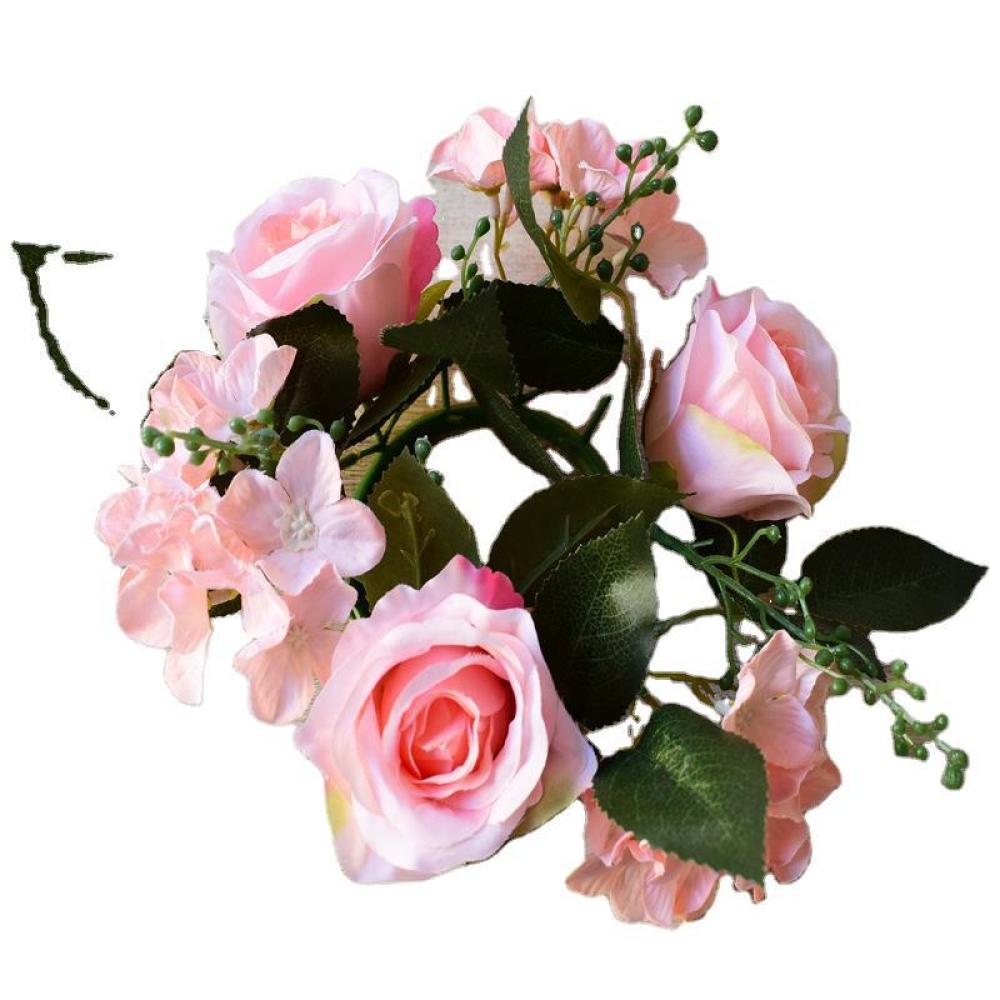 Realistic Rose Garland Floral  - Candle Supplies Luxury ulasan dan harga